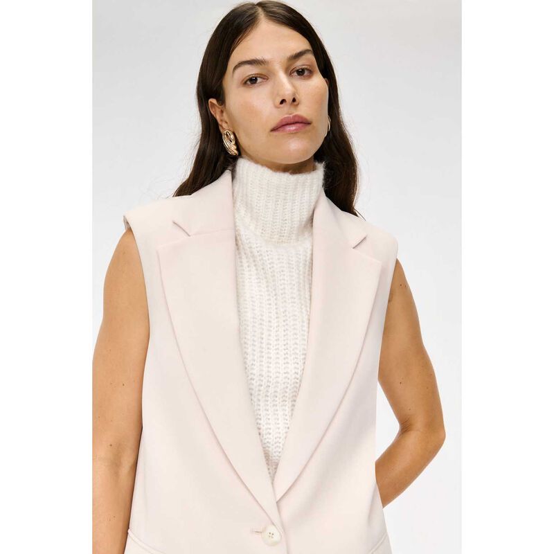 Veronika Maine Double Weave Cocoon Vest image number 2